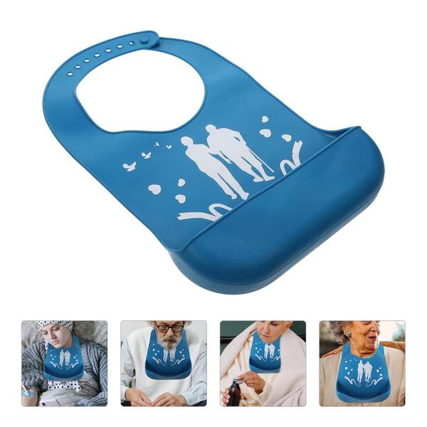 

aprons 1 pc bib for eating saliva pocket short apron the elderly