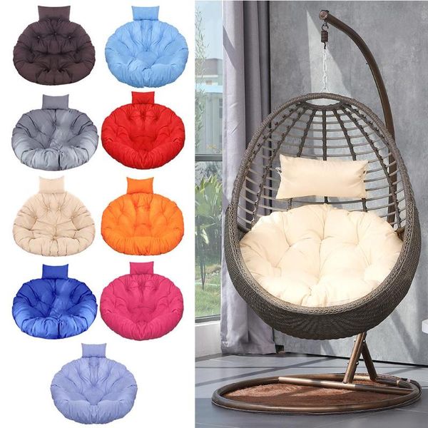 

cushion/decorative pillow in-stock papasan chair cushion seat round pad home floor for decoration buffing process cotton linen