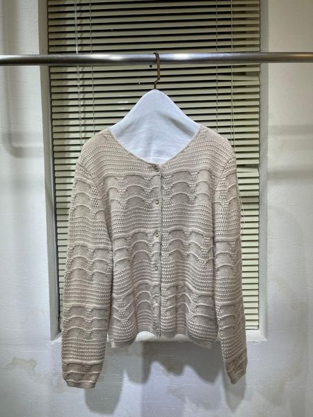 

women's knits & tees 2021 women fashion long-sleeved cashmere cardigan 0917, White