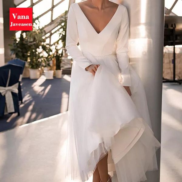 

casual dresses plain v neck long sleeve layered chiffon dress 2021 autumn slim party women female temperament night vestidos, Black;gray