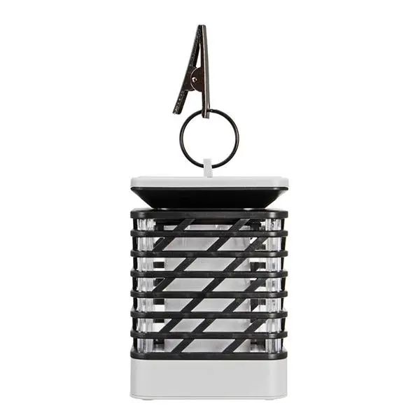 

solar powered 75 led flame effect hanging lantern light outdoor waterproof garden lawn tree decorclub,cafe,restaurant.