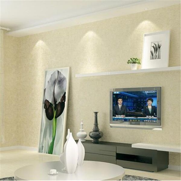 

wallpapers wellyu papel de parede solid color non-woven wallpaper study plain beige green pink bedroom warm living room wild