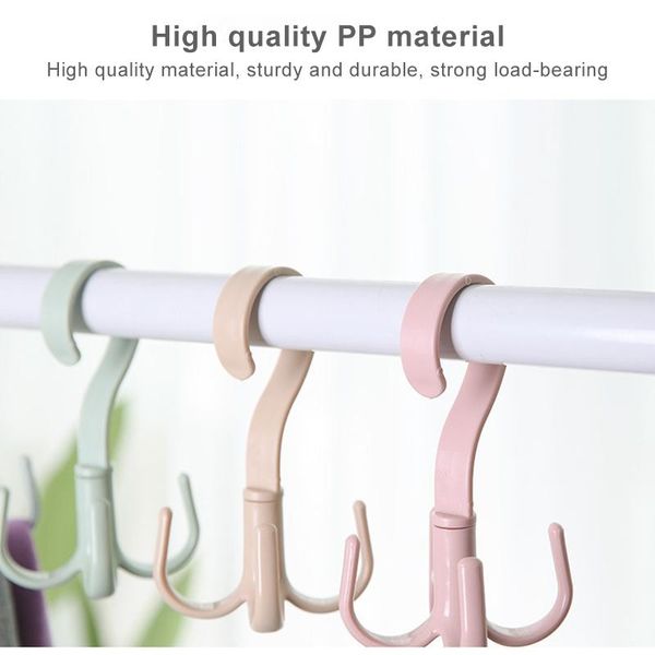 

hangers & racks space saving bag holder hanger wardrobes clothes rack degree rotation shoes belt scarf hanging kitchen pot pan