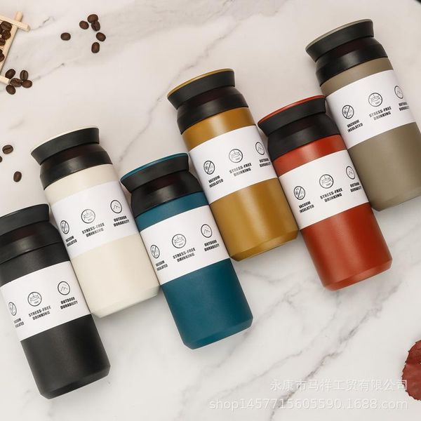 

water bottles 304 stainless steel vacuum cup coffee