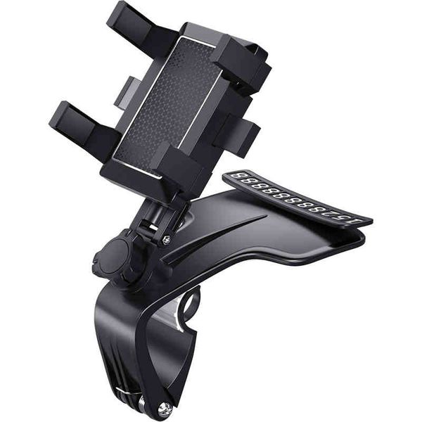 360 graus portador Universal Smartphone Stands Carro Rack Dashboard Suporte para Auto Grip Mobile Phone Fixed Bracket