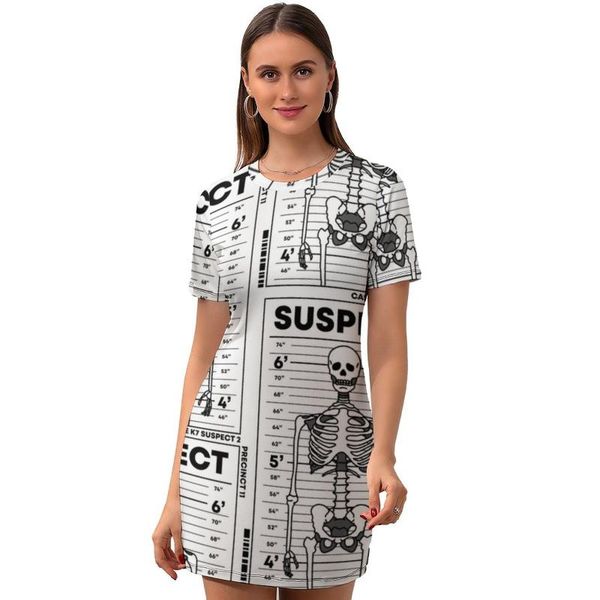 

casual dresses mugs dress short sleeve going out tight bodycon soft female polyester printed one-piece, Black;gray