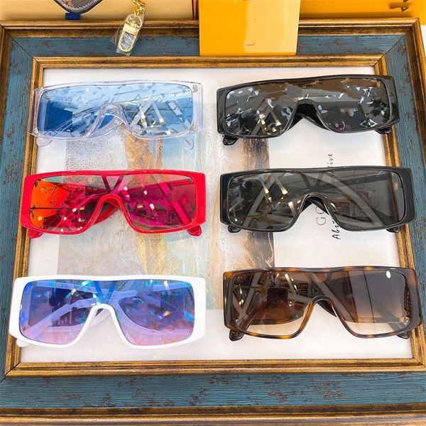 

family even lens goggles men's and women's same sunglasses ins small face anti ultraviolet sunglasses z1451, White;black