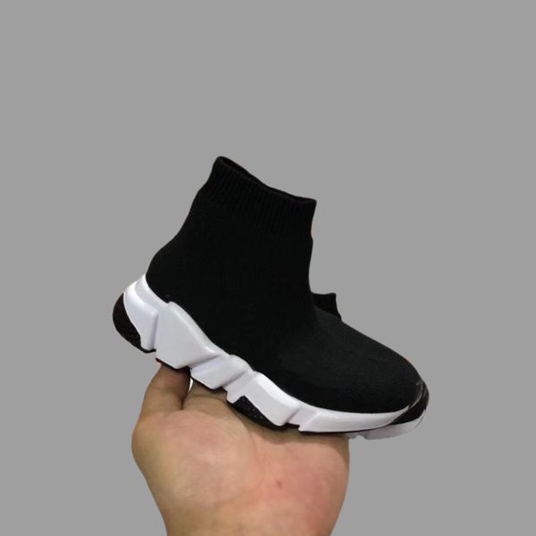 Sneakers Children Designers Menino Girl Speed ​​Trainer 1.0 Socks Boot Shoe Runners Platform Platform Sock Botas 26-35