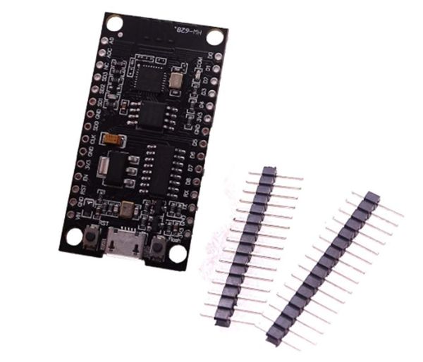 

integrated circuits 1pcs esp8266 ch340g ch340 g nodemcu v3 moon wifi integration module of + extra 32 m flash memory, usb-serial