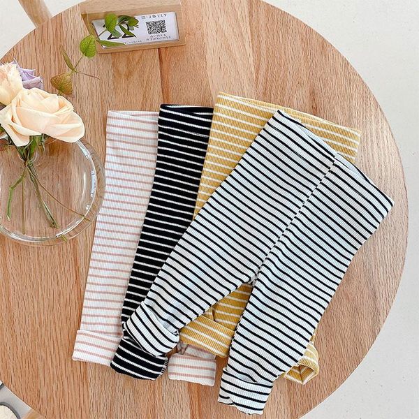 

spring girls pants casual striped outwear loose born baby clothes trousers, Blue