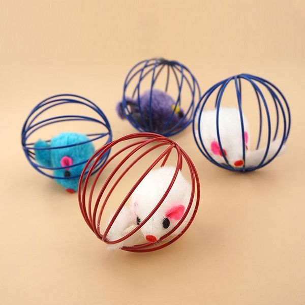 

cat toys pet toys, cats cage mouse 6cm catching ball to make simulation and toy for