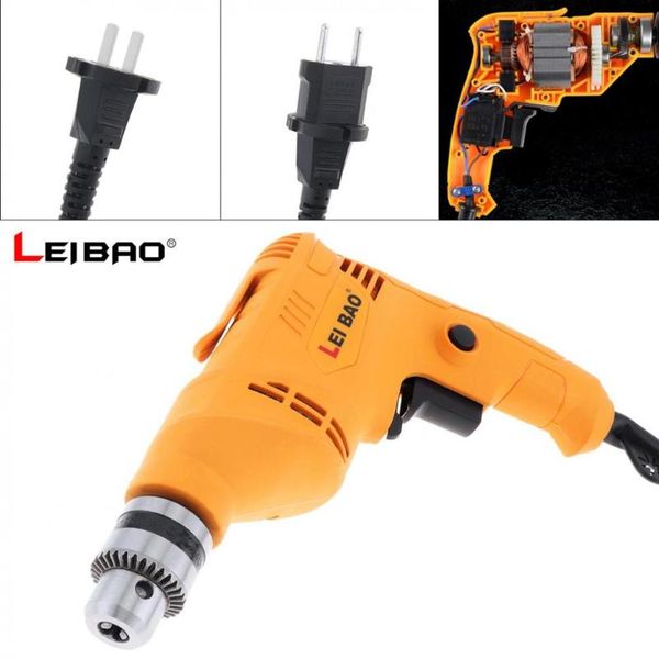 

professiona electric drills 220v 580w handhel pistol drill with rotation adjustment switch and chuck for handling screws/punching