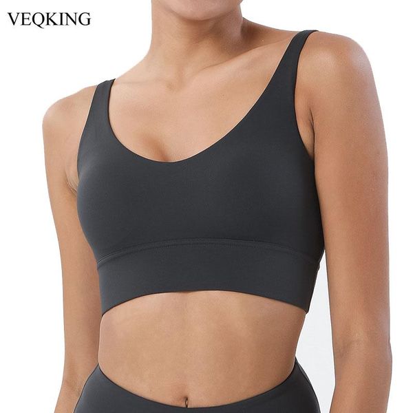 

yoga outfit veqking shockproof sports bra,breathable fitness running vest bras,running workout pilates seamless