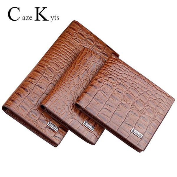 

wallets 2021 men's long wallet crocodile pattern short casual fashion european and american style, Red;black