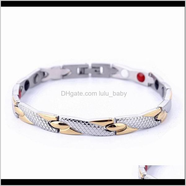 Chegou 4 Bullets de bracelete magnética de cura de cor pulseiras de pulseiras para homens jóias por atacado rlru1 link cadeia yolun