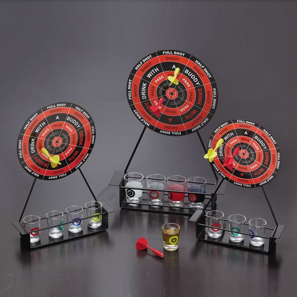 

magnetic mini darts wine set with cup