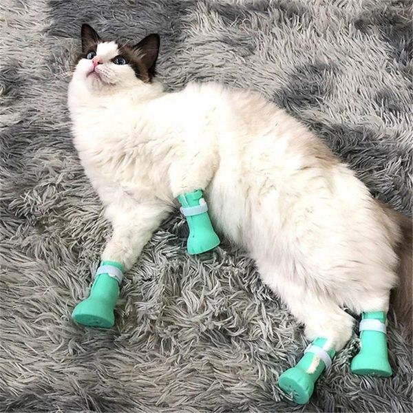 

cat costumes adjustable bathing foot cover holds dog nail pet grooming supplies anti scratch cats gloves