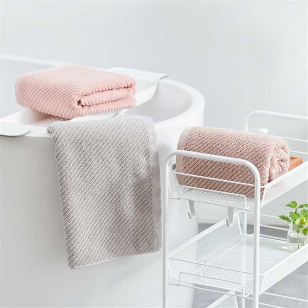 

towel pure cotton high-grade bath plain twill 70*140cm