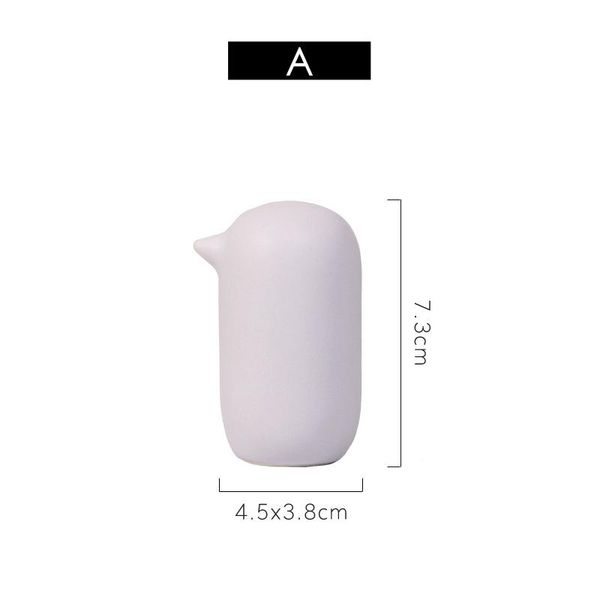 

nordic modern abstract bird figurines home decoration accessories ceramic cute matte light color nice ornament fashion gift decorative objec