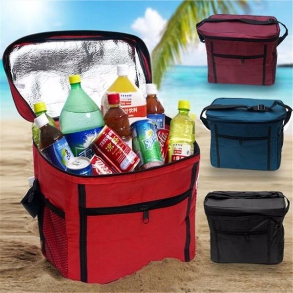 

outdoor bags practical small portable waterproof oxford cloth ice lunch leisure camping picnic packet bento box food fresh bag q1382cmd