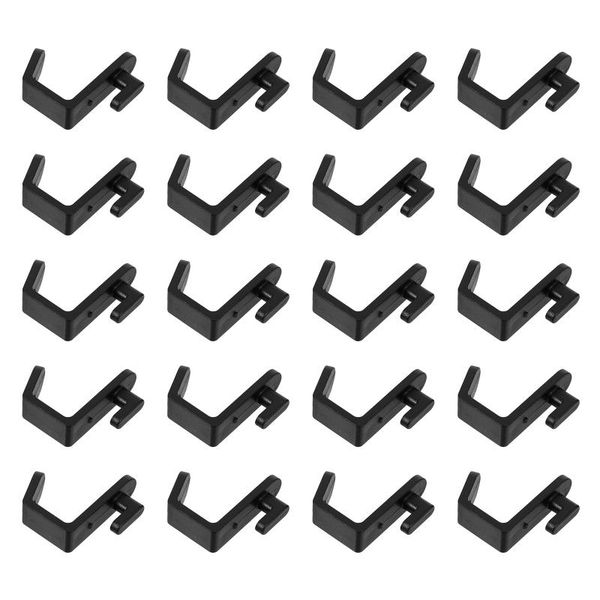 

hooks & rails 20pcs peg board hook j style display shelf hanger supplies