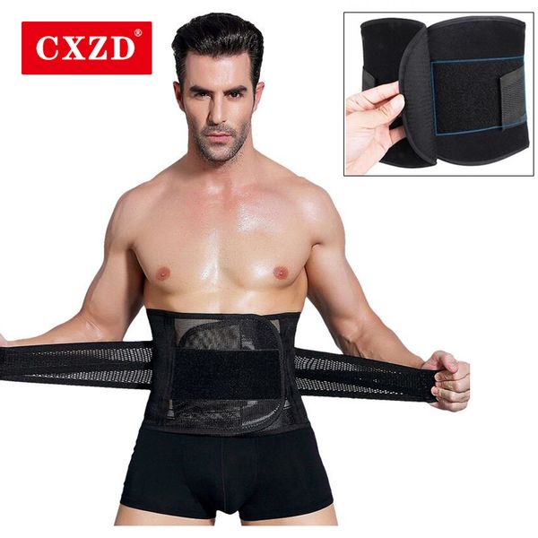 CXZD Cinghie Vita Trainer Dimagrante Pancia Corsetto per Uomo Body Shaper Modellazione Cinghia Cintura Cintura Sottile Supporti