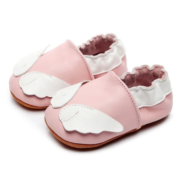 

first walkers cartoon wings baby breathable patchwork anti-slip shoes