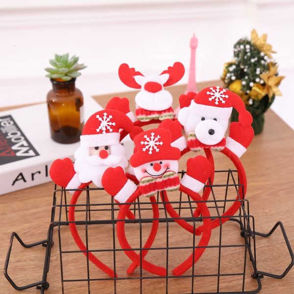 

christmas decorations decorated headband party props single head buckle