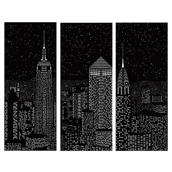 

curtain & drapes blackout curtains shades city hollow cloth with holes different landscapes household fittings decoration