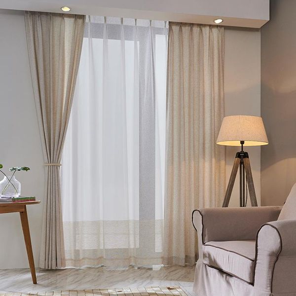 

curtains can be customized modern minimalist plain color nordic pure blackout for living dining room bedroom curtain & drapes
