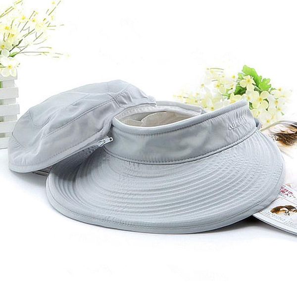 

wide brim hats summer bucket hat korean style bowknot big visor cap color matching beach sun fisherman outdoor hunting sunscreen, Blue;gray