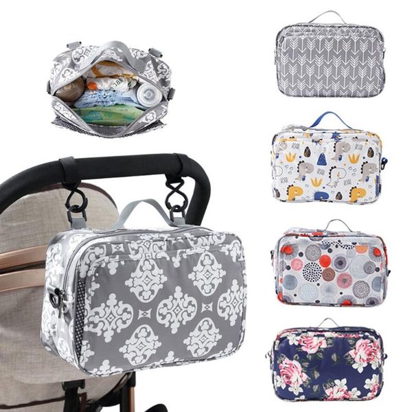 

stroller parts & accessories multi-pockets baby organizer bag waterproof oxford cloth storage holder pouch nappy case carriage pram buggy ca