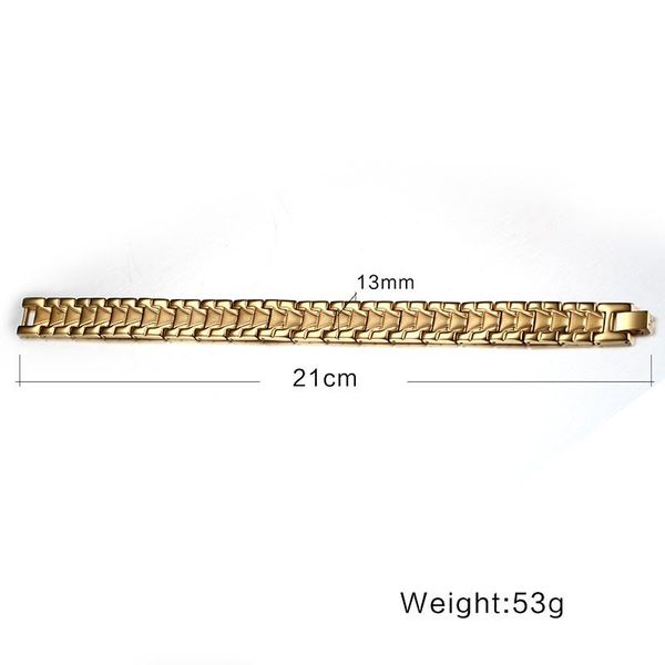 

link, chain fxm x6 european and american bracelet magnet trend all match men's, Black