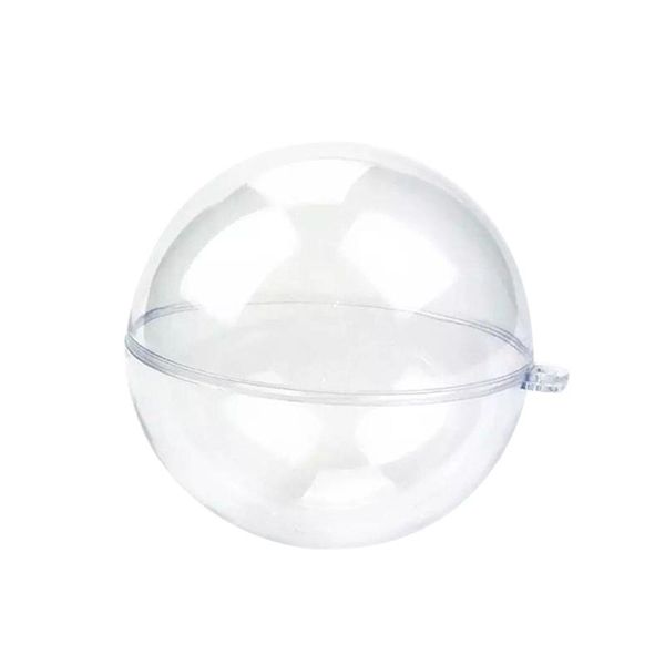 

party decoration 15 pairs of 30 pcs plastic hollow ball christmas shopping mall sky window transparent candy