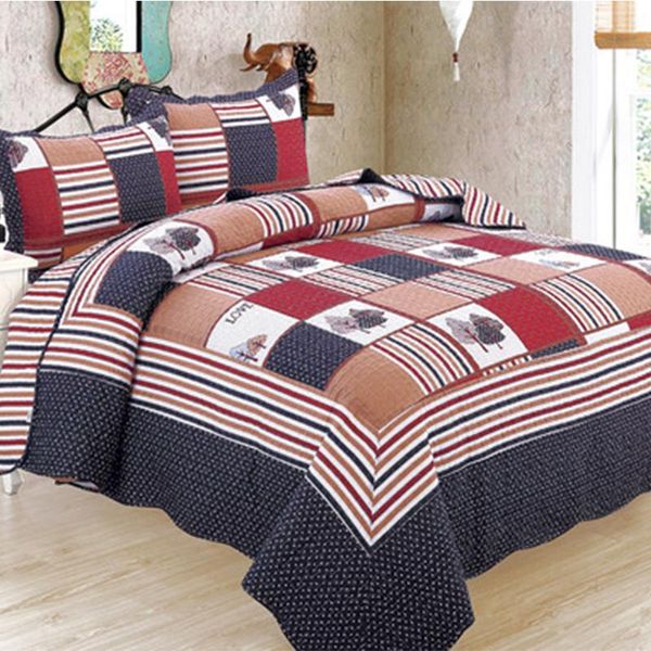 

bedding sets luxury grey bed spread quilted soft bedspread king  size 3pcs cover set coverlet blanket pillowcase couvre lit