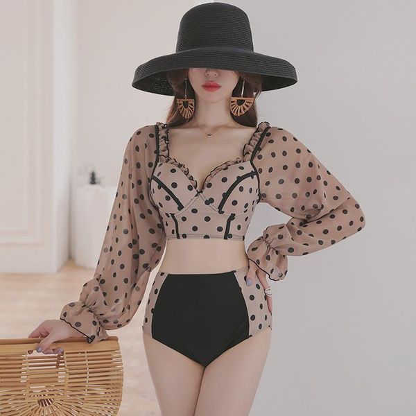 

swimming suit for women biquini plus size swimwear two piece tankini trendy swimsuits push up teens separate korean bikini swim one-piece su