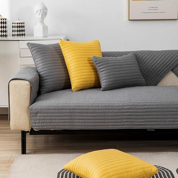 

chair covers soft thicken cotton sofa cover universal towel non-slip couch for living room decoration 6 colors