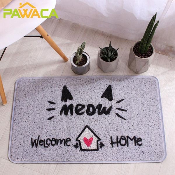 

carpets cartoon cat doormats rugs bathroom living room entrance door floor mat kitchen bedroom hallway pvc non-slip bath rug