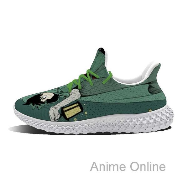 

spring midoriya izuku custom diy flat running shoes