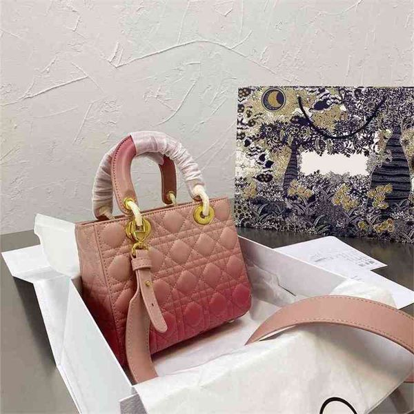 

women luxurys designers bags 2021 shop purchase di42's love gradients lady's four lattice fashion designer handbag handbags totes