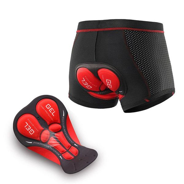 

breathable cycling shorts underwear 5d gel pad shockproof bicycle underpant road bike man motorcycle apparel