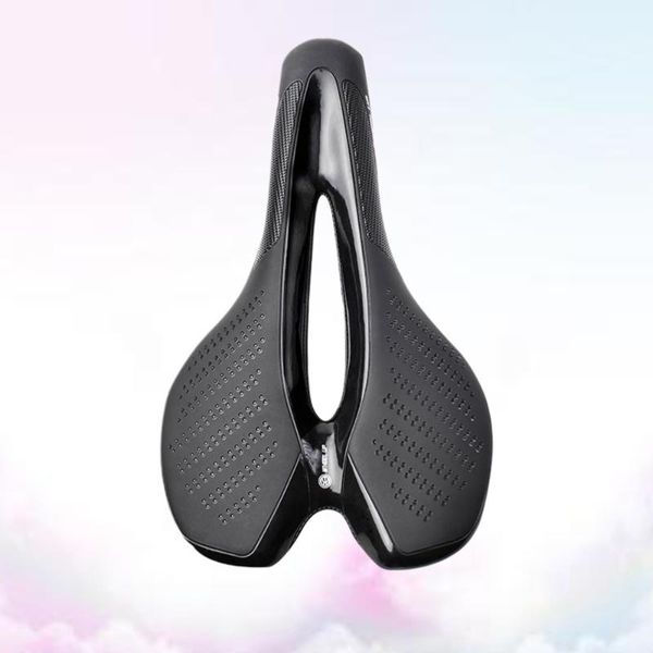 

bike saddles pu saddle pad mountain comfortable seat cycling sports cushion mat for (black)