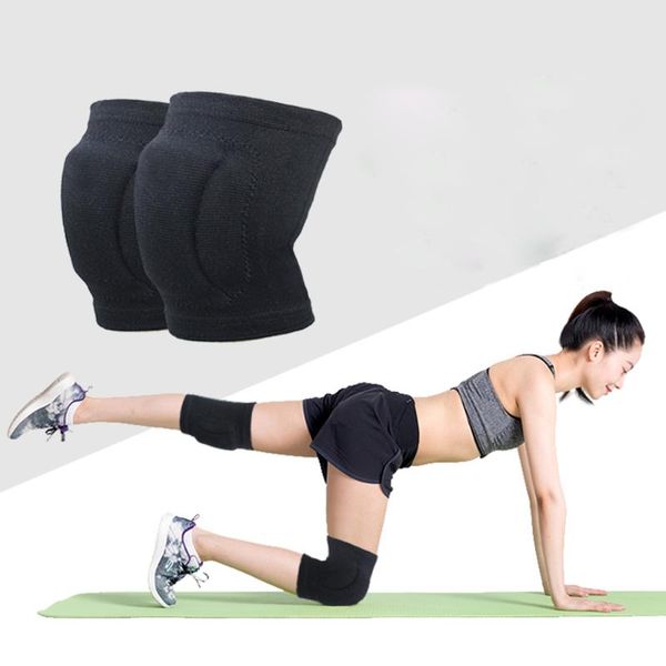 

knee protector brace support pads sports sleeve pad kneepad sleeves guard basketball volleyball warmer for arthritis bike warm elbow, Black;gray