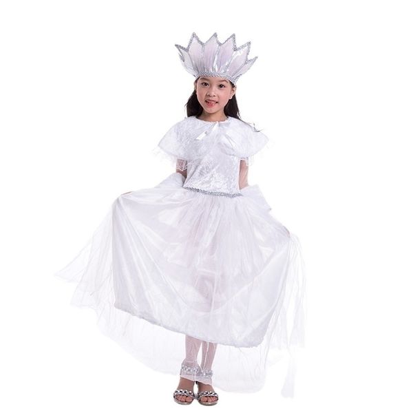 

princess girl's lovely fashion princess children's foreign dress performance props, Red;yellow