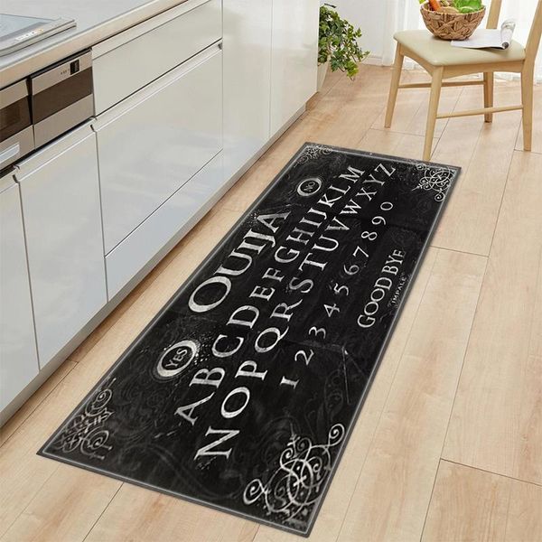 

carpets modern ouija boards alfombras para la cocina printed entrance doormat for bedroom decor hallway balcony bath anti-slip floor mat