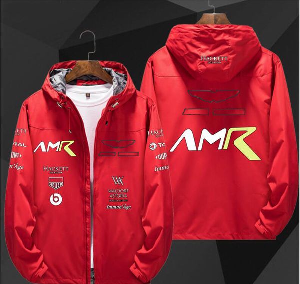 

f1 racing jacket 2021 autumn and winter windproof and warm sweatshirt