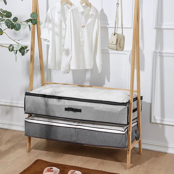 

clothing & wardrobe storage large capacity clothes bag folding quilt dust-proof cabinet finishing box home supplies space bags organizador