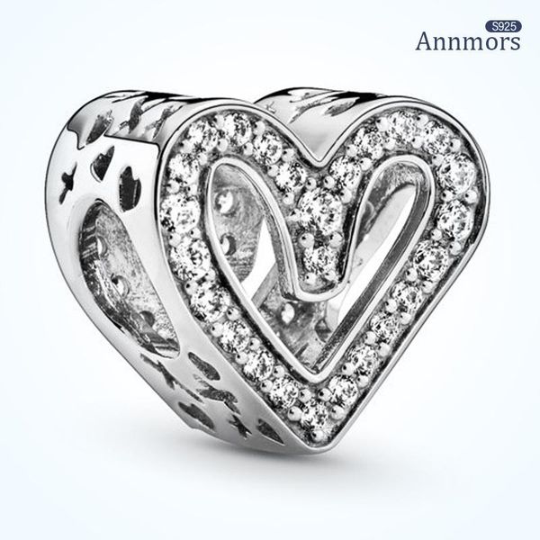 

other heart shaped pendant for wife woman jewelry charms gifts 925 sterling sliver fits bracelet necklace zircon bangle
