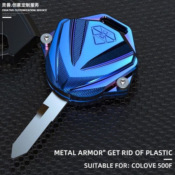 

theft protection spirit beast motorcycle key cover shell for colove 500f