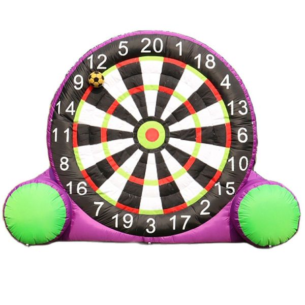 

china supply crazy giant soccer football kick inflatable dart board for outdoor dartboard target game